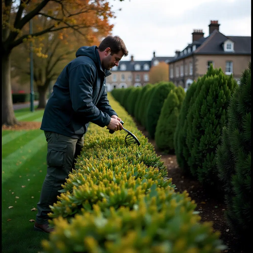 Professional shrub trimming service in Edinburgh 